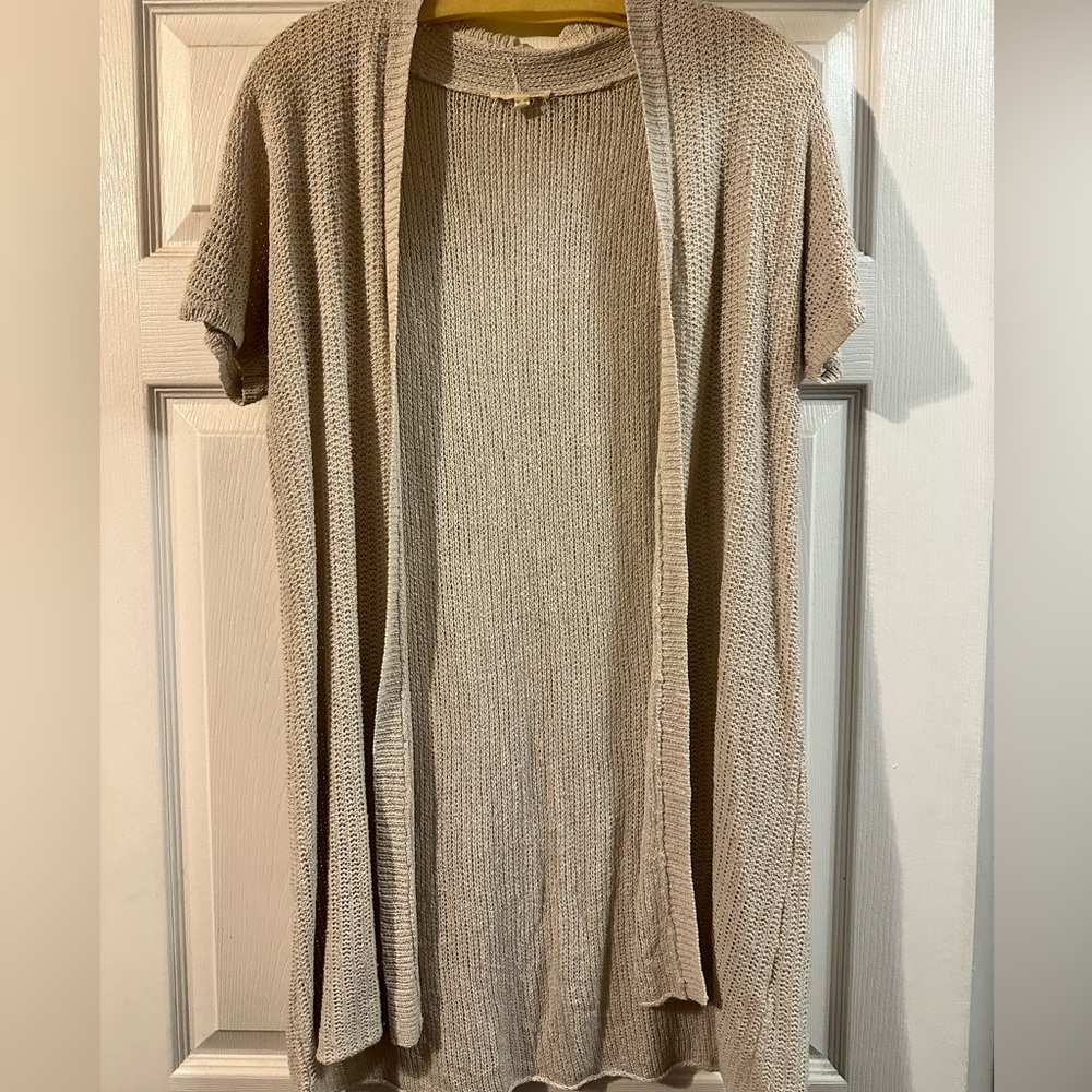 Eileen Fisher short sleeve cardigan